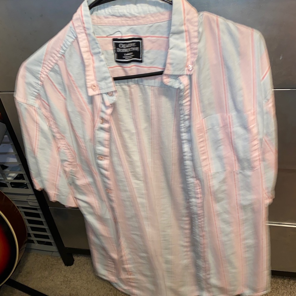 Cool short sleeve button down